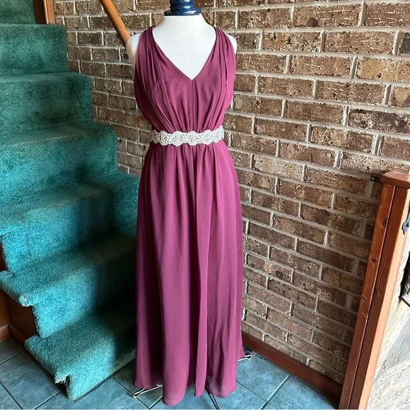 red and white wedding bridesmaid dresses Forever new – Miller Pleat Halter Midi – Dresses main image 0